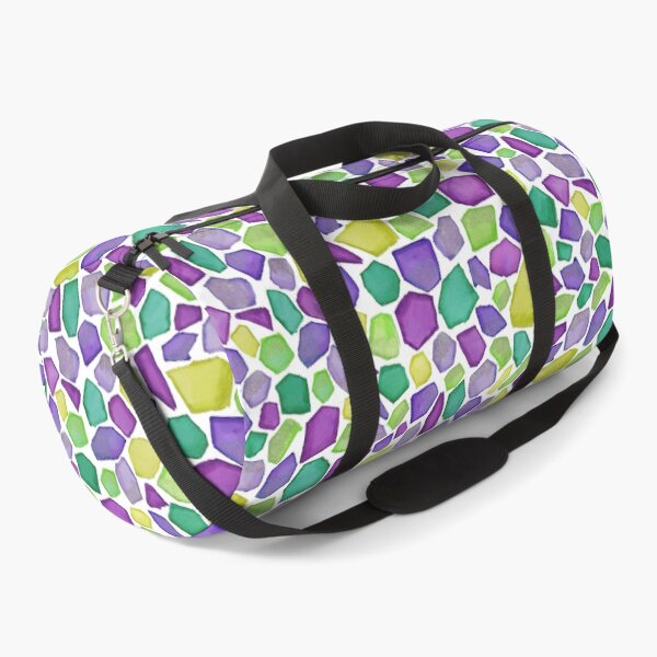 Item preview, Camino adoquinado morado y verde designed and sold by Leah Fox.