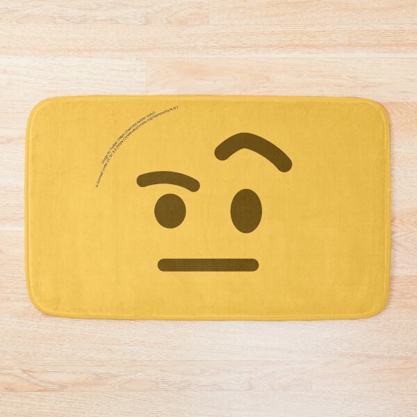 Item preview, Face with Raised Eyebrow Emoji designed and sold by VeryRandomShop.