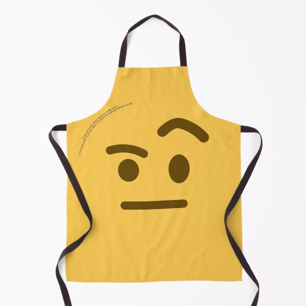 Item preview, Face with Raised Eyebrow Emoji designed and sold by VeryRandomShop.