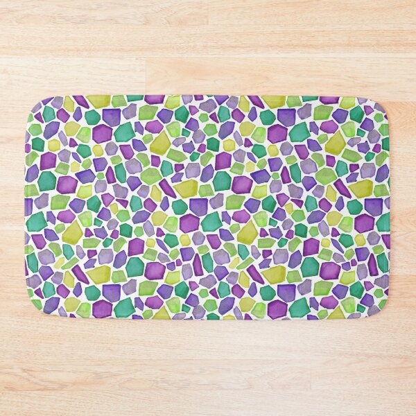 Item preview, Purple and Green Cobblestone Road designed and sold by Leah Fox.