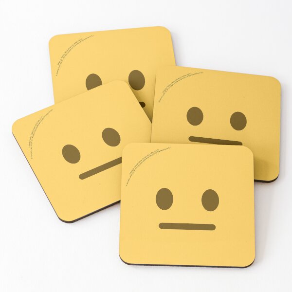 Item preview, Neutral Face Emoji designed and sold by VeryRandomShop.