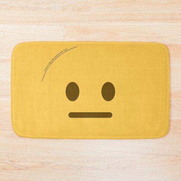 Item preview, Neutral Face Emoji designed and sold by VeryRandomShop.
