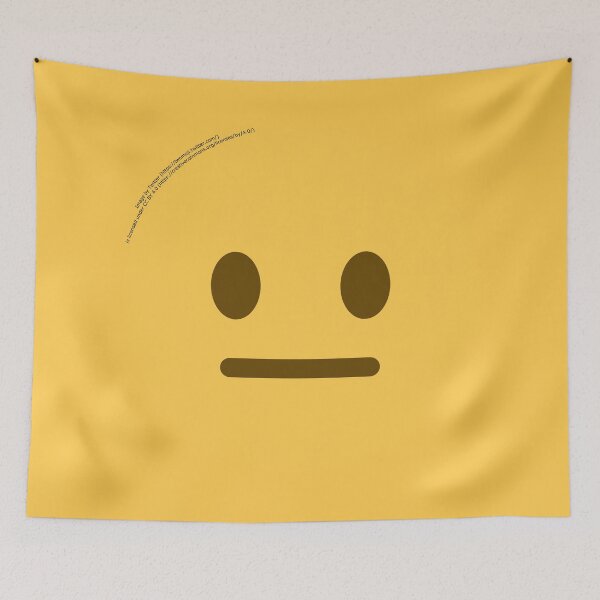 Item preview, Neutral Face Emoji designed and sold by VeryRandomShop.