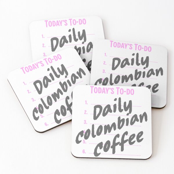 Item preview, Daily Colombian Coffee designed and sold by TropiCol Creations.