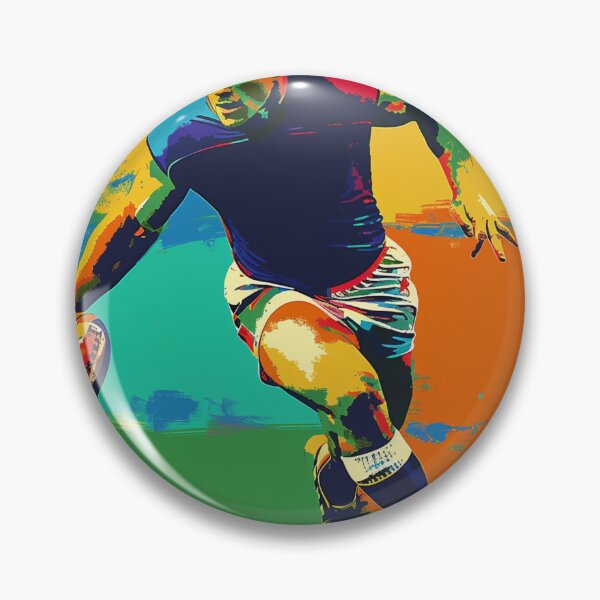 Item preview, Footballer Pop Art 1 designed and sold by AstroRisq.