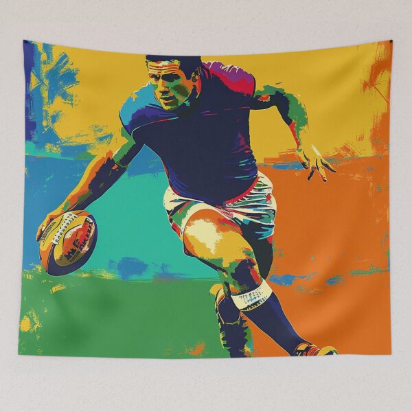 Item preview, Footballer Pop Art 1 designed and sold by AstroRisq.