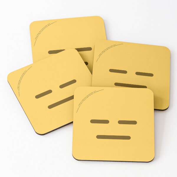 Item preview, Expressionless Face Emoji designed and sold by VeryRandomShop.