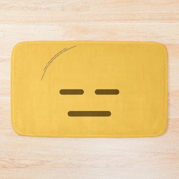 Item preview, Expressionless Face Emoji designed and sold by VeryRandomShop.