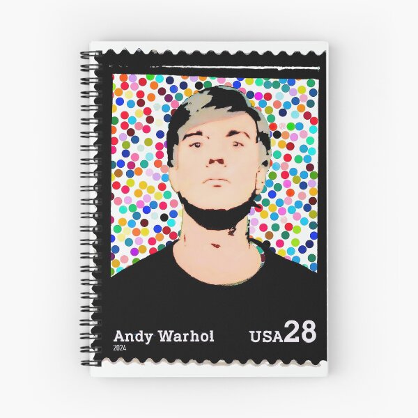 Item preview, Andy Warhol Stamp Robert Hirst Style  designed and sold by roberthirst-art.