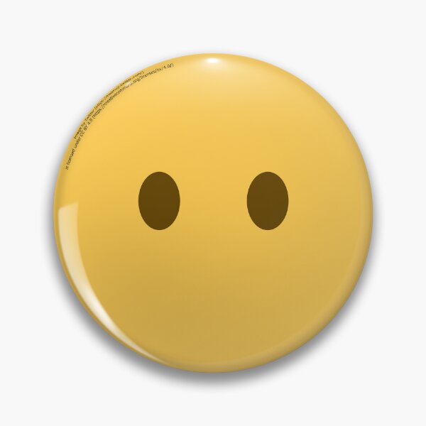 Item preview, Face Without Mouth Emoji designed and sold by VeryRandomShop.