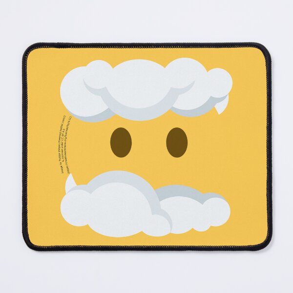 Item preview, Face in Clouds Emoji designed and sold by VeryRandomShop.