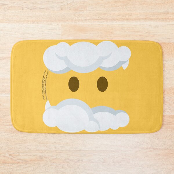 Item preview, Face in Clouds Emoji designed and sold by VeryRandomShop.