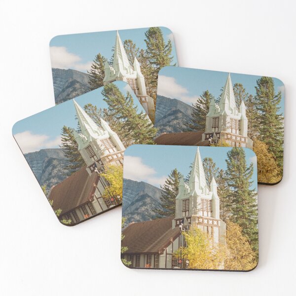 Item preview, Banff Canada | Church and Mount Rundle | 35mm Film Photography designed and sold by anthonylonder.