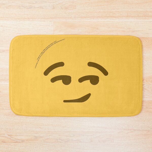 Item preview, Smirking Face Emoji designed and sold by VeryRandomShop.