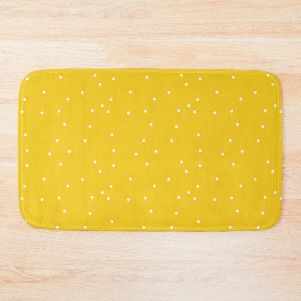 Item preview, White Polka Dots with Yellow Background designed and sold by SeanOsShirts.
