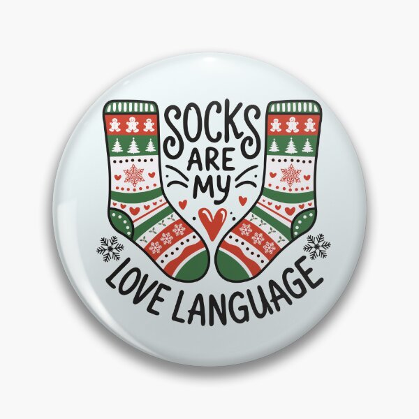 Item preview, Socks Are My Love Language – Stay Warm designed and sold by jensbyorlando.