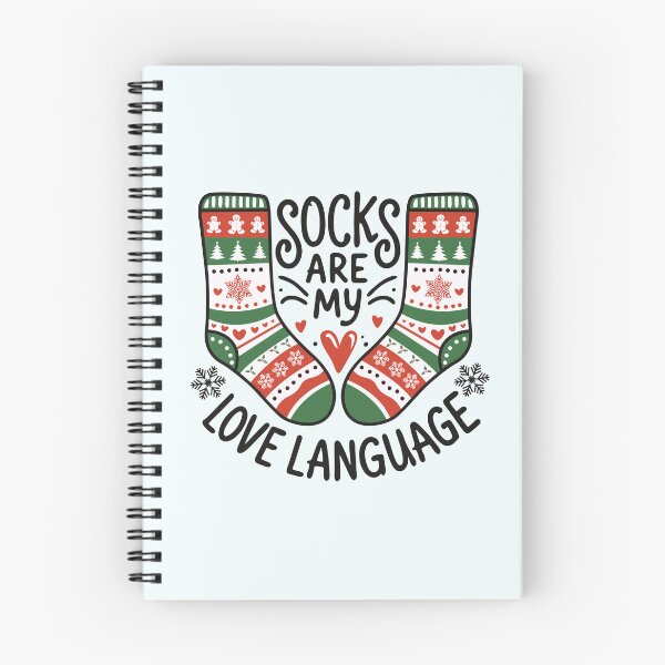 Item preview, Socks Are My Love Language – Stay Warm designed and sold by jensbyorlando.