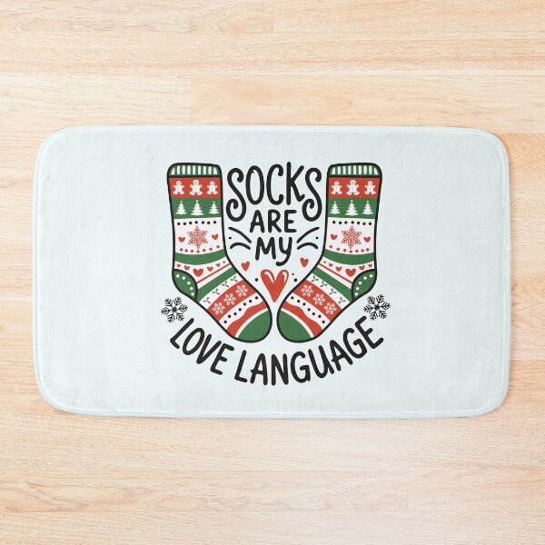 Item preview, Socks Are My Love Language – Stay Warm designed and sold by jensbyorlando.