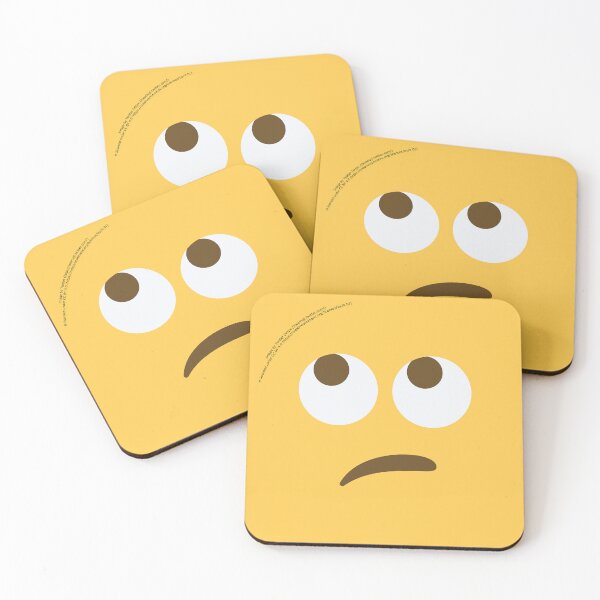 Item preview, Face with Rolling Eyes Emoji designed and sold by VeryRandomShop.
