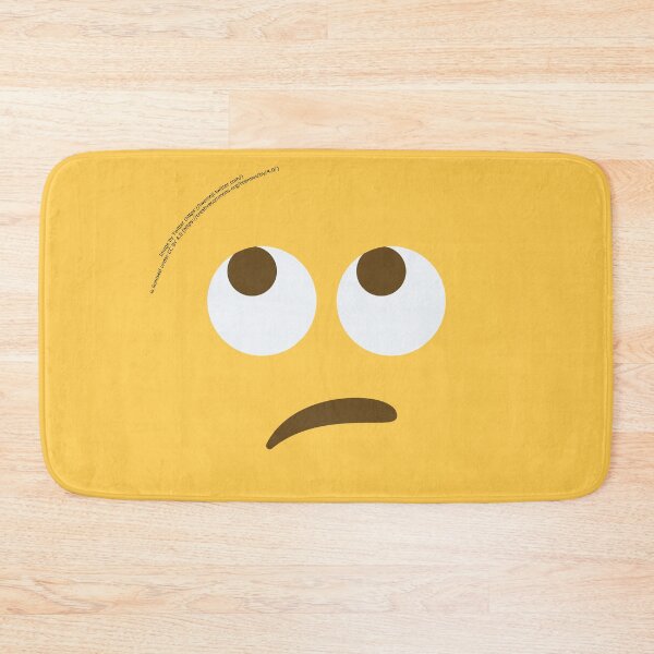 Item preview, Face with Rolling Eyes Emoji designed and sold by VeryRandomShop.
