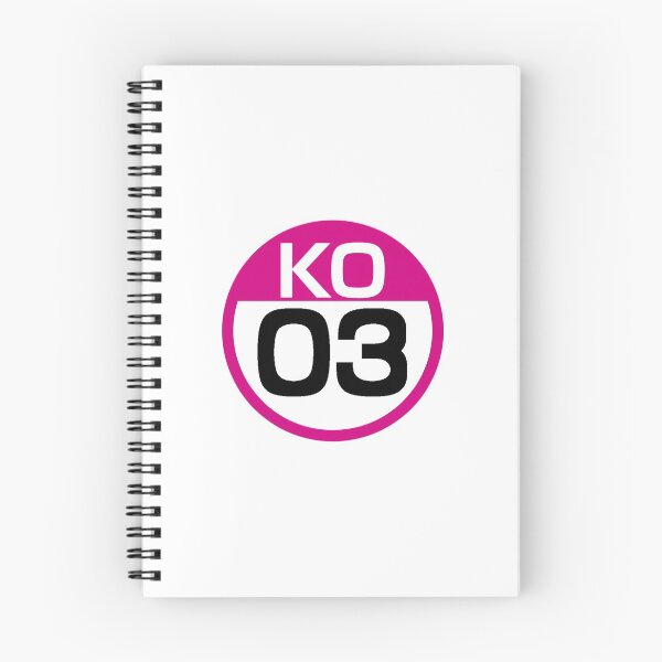 Item preview, KO-03 Hatagaya Station, Keio Line & Keio New Line (KO) | Tokyo Japan Transit Icons designed and sold by Transit Traveller.