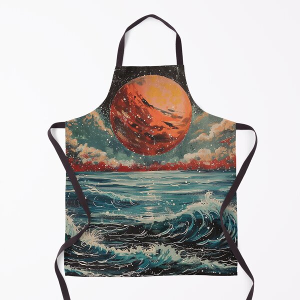 Item preview, Ocean Planet Retro Pop Art 1 designed and sold by AstroRisq.