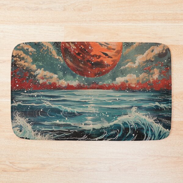 Item preview, Ocean Planet Retro Pop Art 1 designed and sold by AstroRisq.