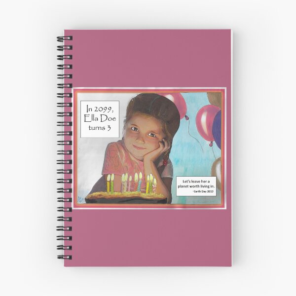 Item preview, In 2099, Ella Doe Turns 3 designed and sold by RuthyBallard.