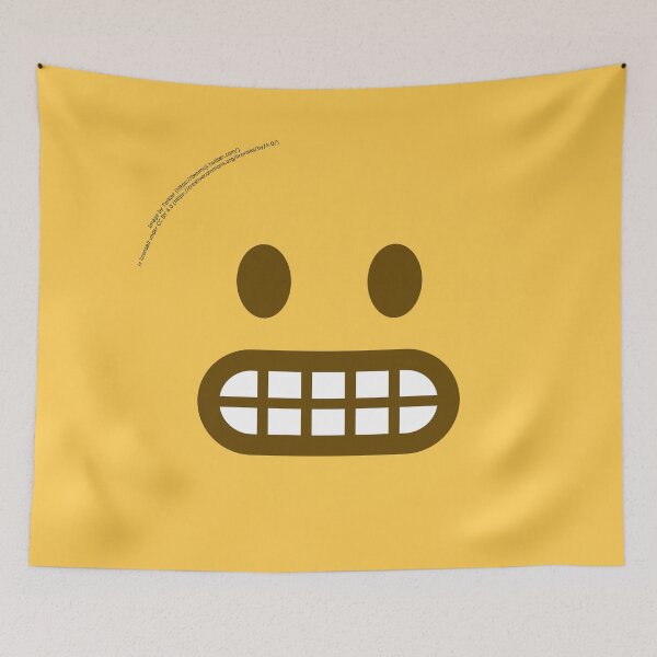 Item preview, Grimacing Face Emoji designed and sold by VeryRandomShop.