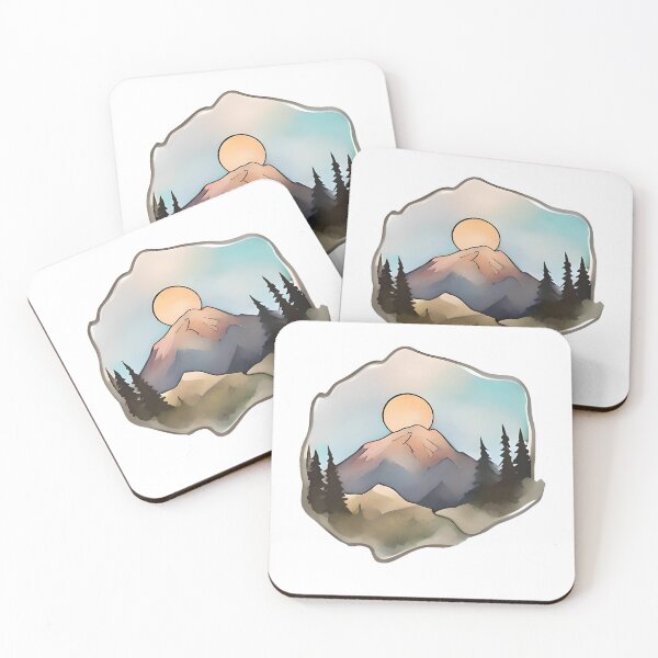 Item preview, Sunlit Mountain Escape designed and sold by SavvyJuanDesign.