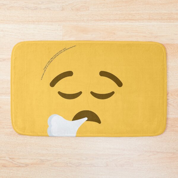Item preview, Face Exhaling Emoji designed and sold by VeryRandomShop.