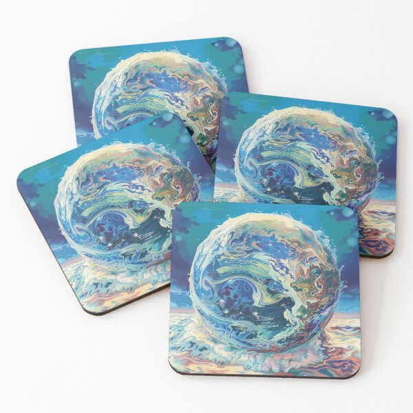 Item preview, Ocean Planet Retro Pop Art 2 designed and sold by AstroRisq.