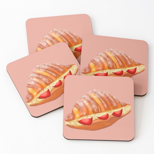 Item preview, Strawberry croissant designed and sold by colesuave.