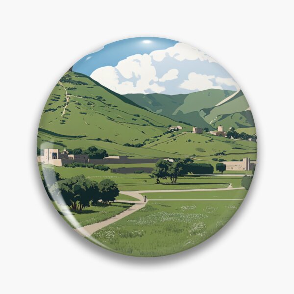 Artikelvorschau, Usbekistan Landschaft | Anime-Stil entworfen und verkauft von ComicsFactory.