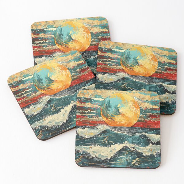 Item preview, Ocean Planet Retro Pop Art 3 designed and sold by AstroRisq.