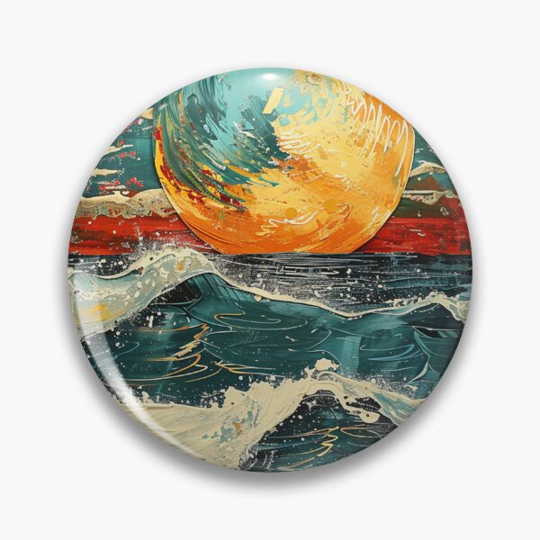 Item preview, Ocean Planet Retro Pop Art 3 designed and sold by AstroRisq.