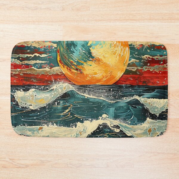 Item preview, Ocean Planet Retro Pop Art 3 designed and sold by AstroRisq.