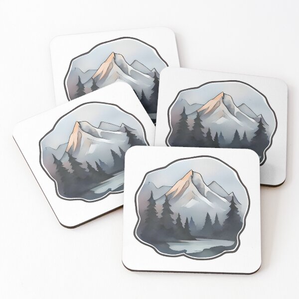 Item preview, Twilight Mountain Majesty designed and sold by SavvyJuanDesign.