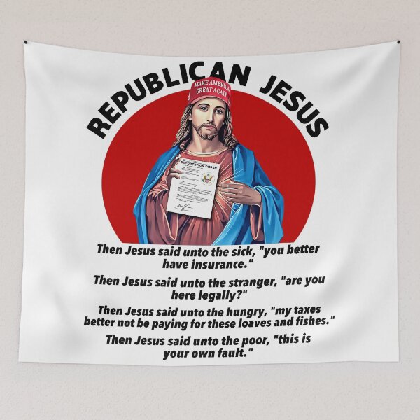 Item preview, Republican Jesus designed and sold by ourkid.