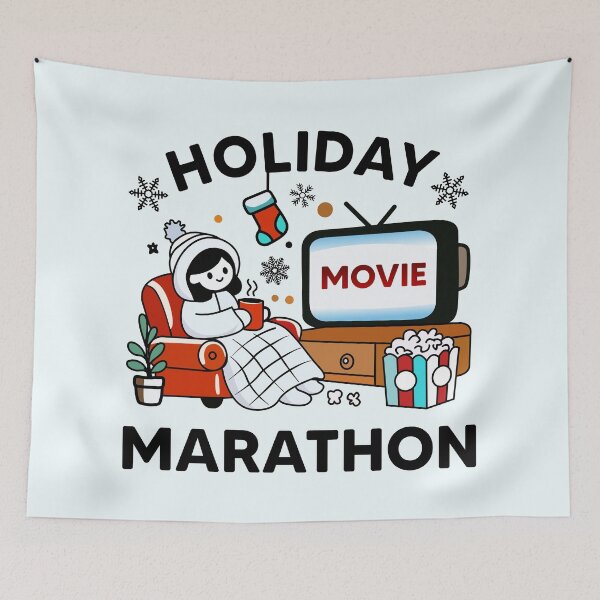 Item preview, Holiday Movie Marathon – Ready, Set, Binge designed and sold by jensbyorlando.