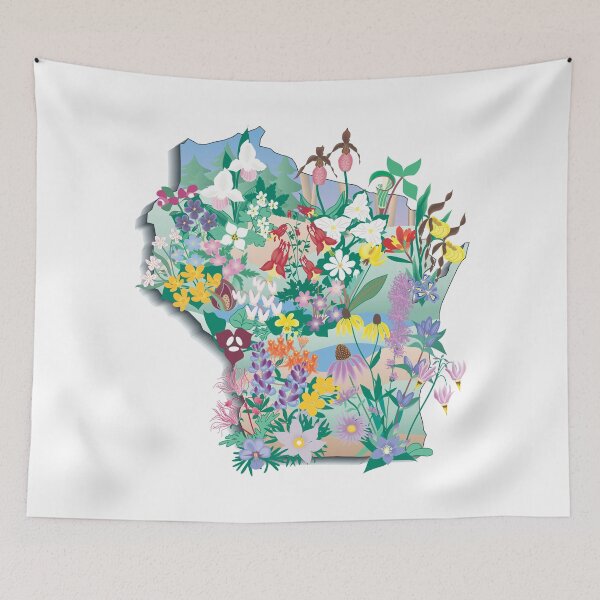 Item preview, Wisconsin Wildflowers designed and sold by rvjames.