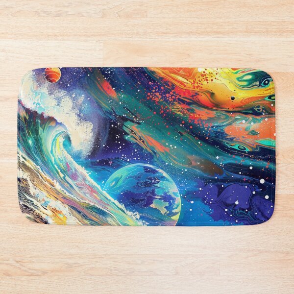 Item preview, Ocean Planet Retro Pop Art 4 designed and sold by AstroRisq.