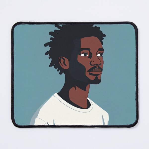 Item preview, Zambian man, portrait | Anime style designed and sold by ComicsFactory.