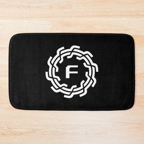 Item preview, Abstract mechanical shape letter F emblem designed and sold by rasagamastore.