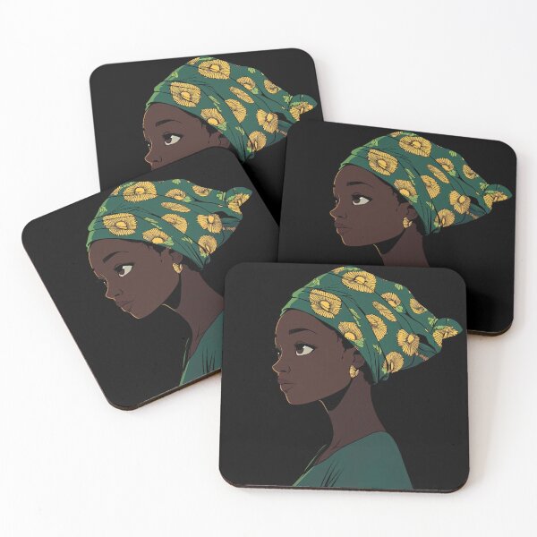 Item preview, Zambian woman | Anime style designed and sold by ComicsFactory.
