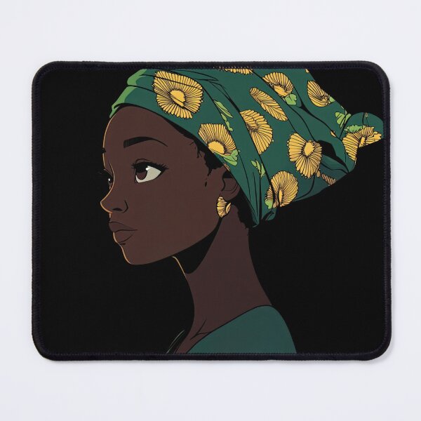 Item preview, Zambian woman | Anime style designed and sold by ComicsFactory.