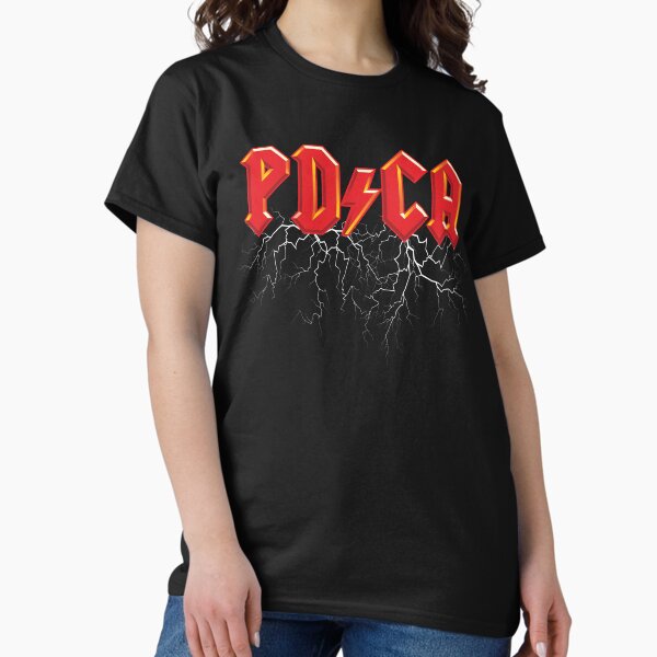 Vista previa del artículo con la obra «Emblema de heavy metal de PD/CA», diseñado y vendido por QICuriosities.
