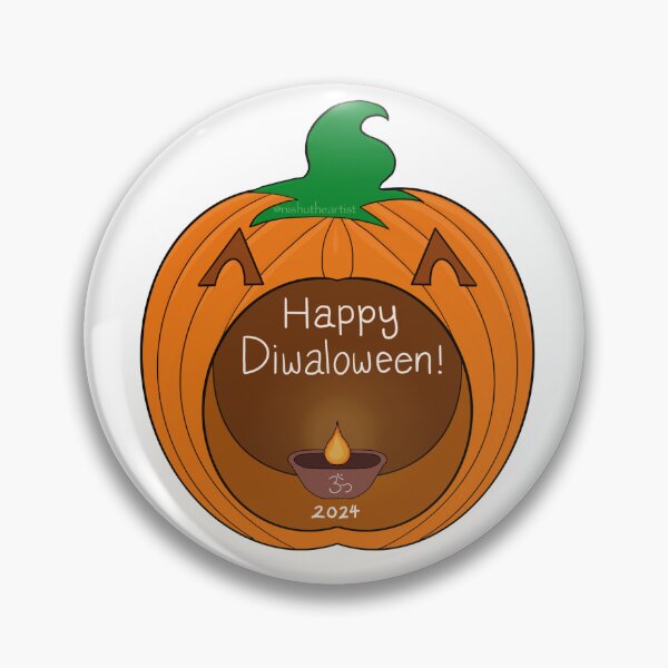 Item preview, Diwaloween (Diwali + Halloween) designed and sold by NishuTheArtist.