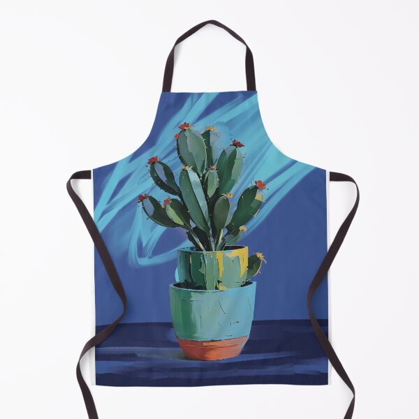 Item preview, Cactus in modernist painting designed and sold by CecyLL.
