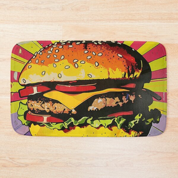 Item preview, Hamburger Pop Art 1 designed and sold by AstroRisq.